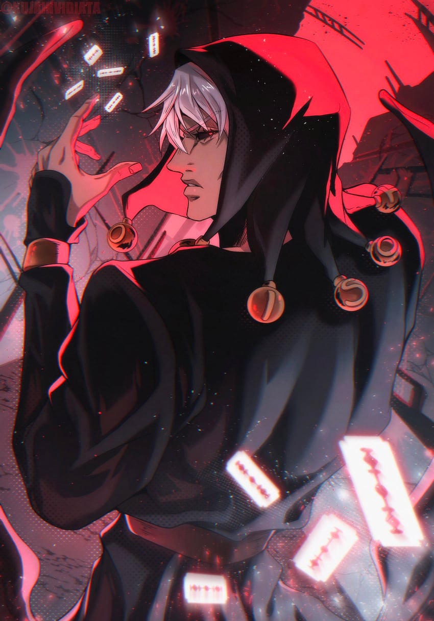 risotto nero (jojo no kimyou na bouken and 1 more) drawn by kujaarts