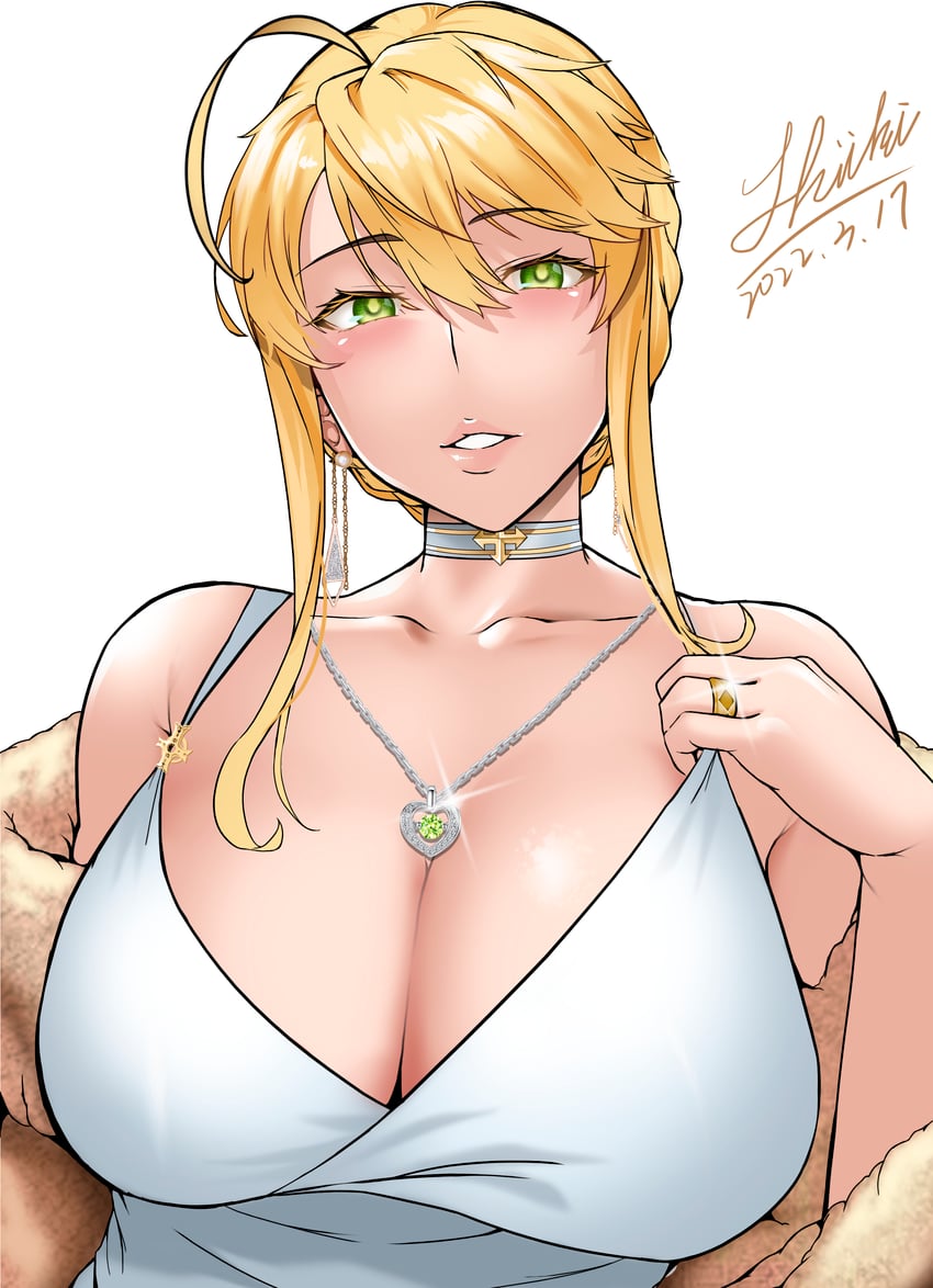artoria pendragon (fate and 1 more) drawn by shiki_(love-saber)