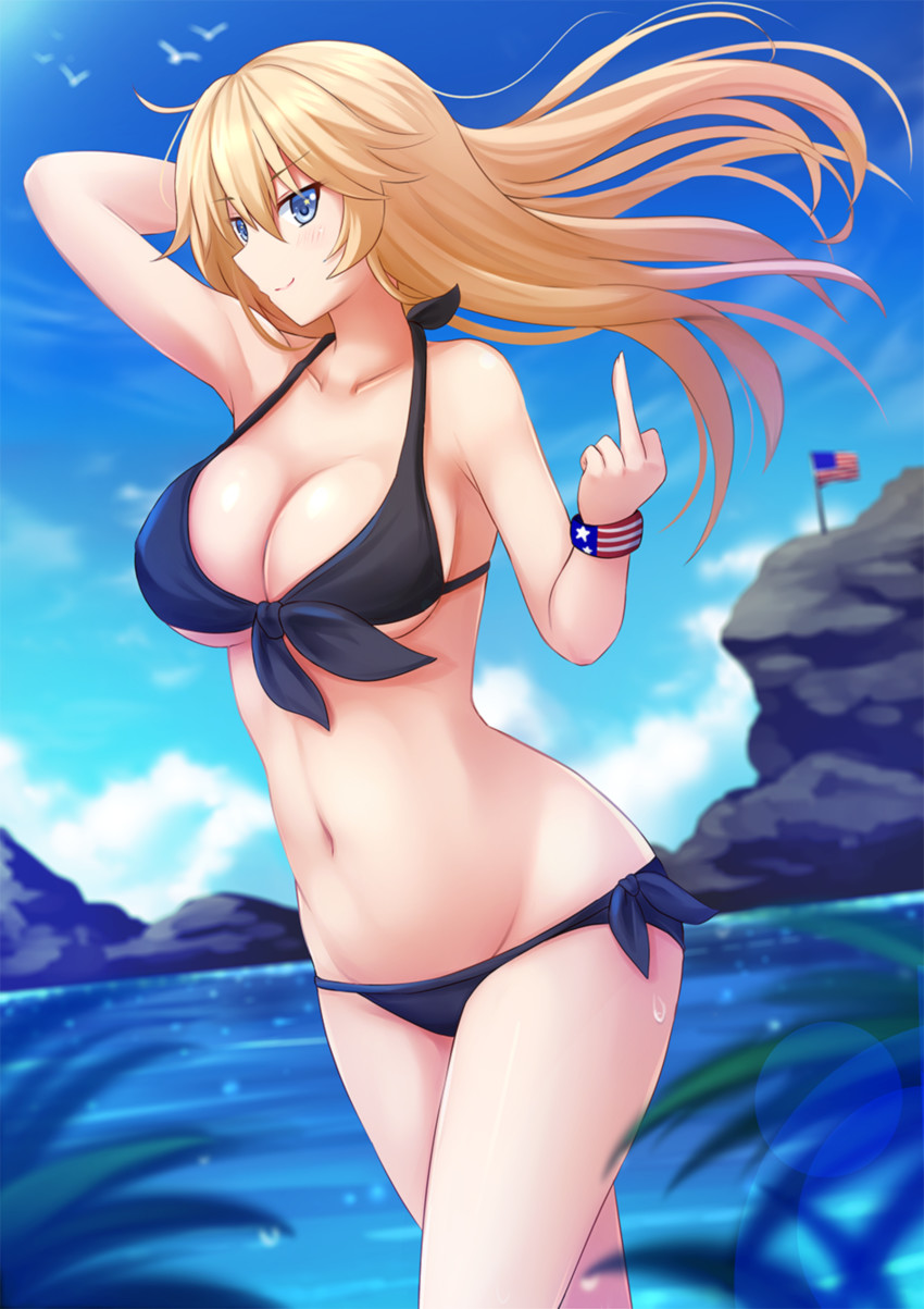 iowa (kantai collection) drawn by kazenokaze