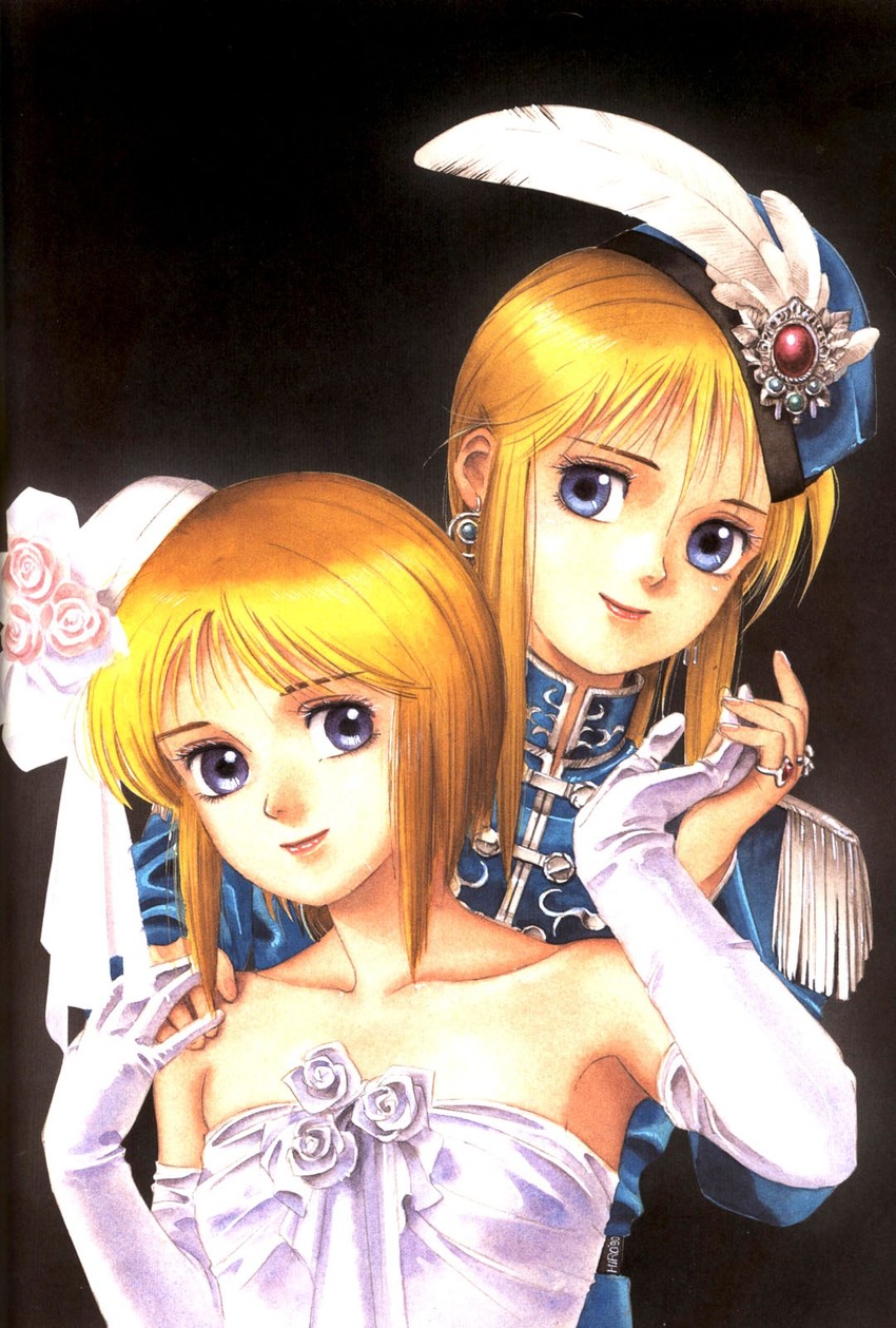 puru two and elpeo puru (gundam and 1 more) drawn by kitazume_hiroyuki