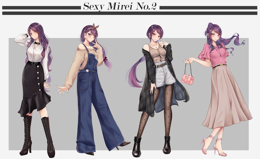 gundou mirei (nijisanji) drawn by rai_(newtype_xm-x1)
