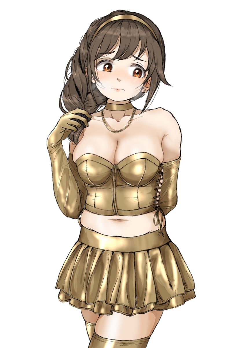 senkawa chihiro (idolmaster and 1 more) drawn by gatsby_ssl