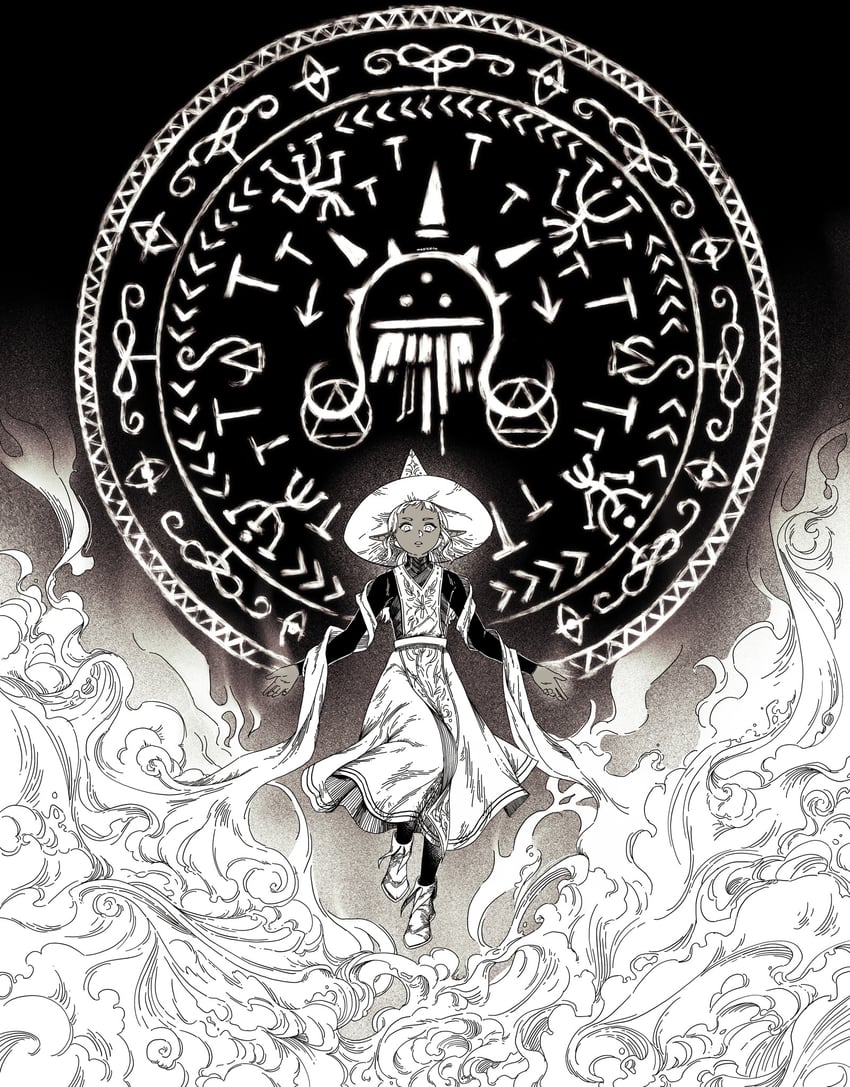 thistle (dungeon meshi and 1 more) drawn by mapletine