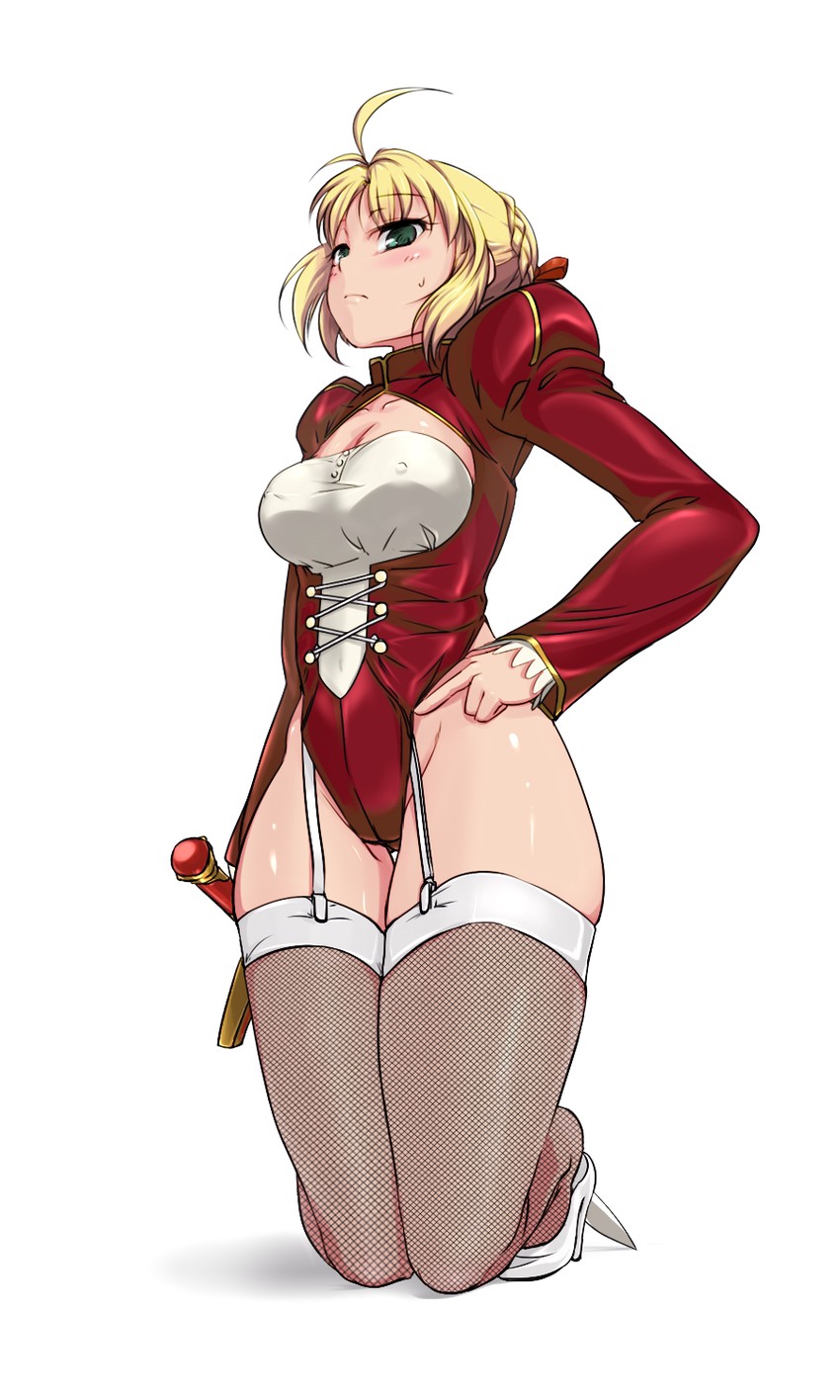 nero claudius (fate and 1 more) drawn by haruhisky