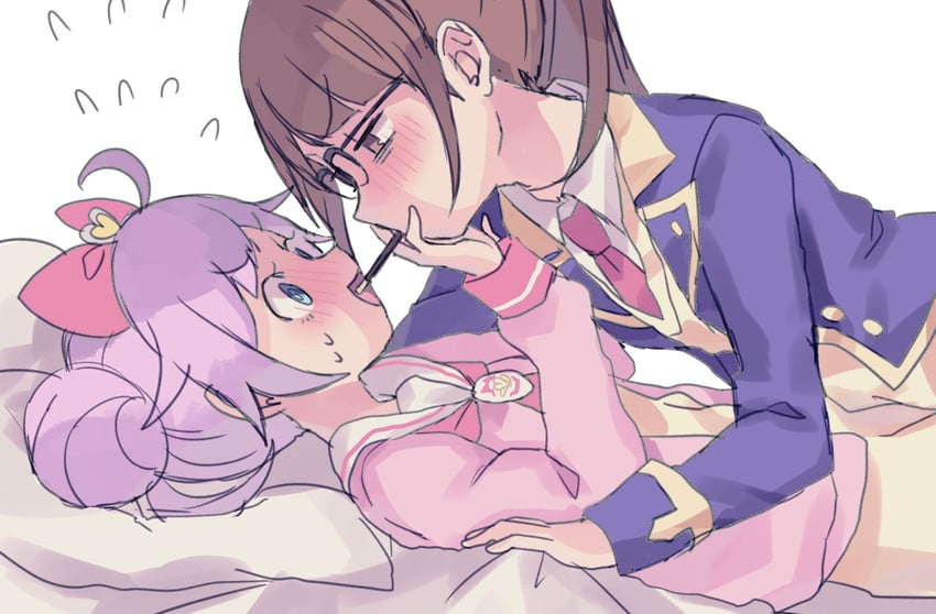 manaka laala and minami mirei (pretty series and 1 more) drawn by marueri