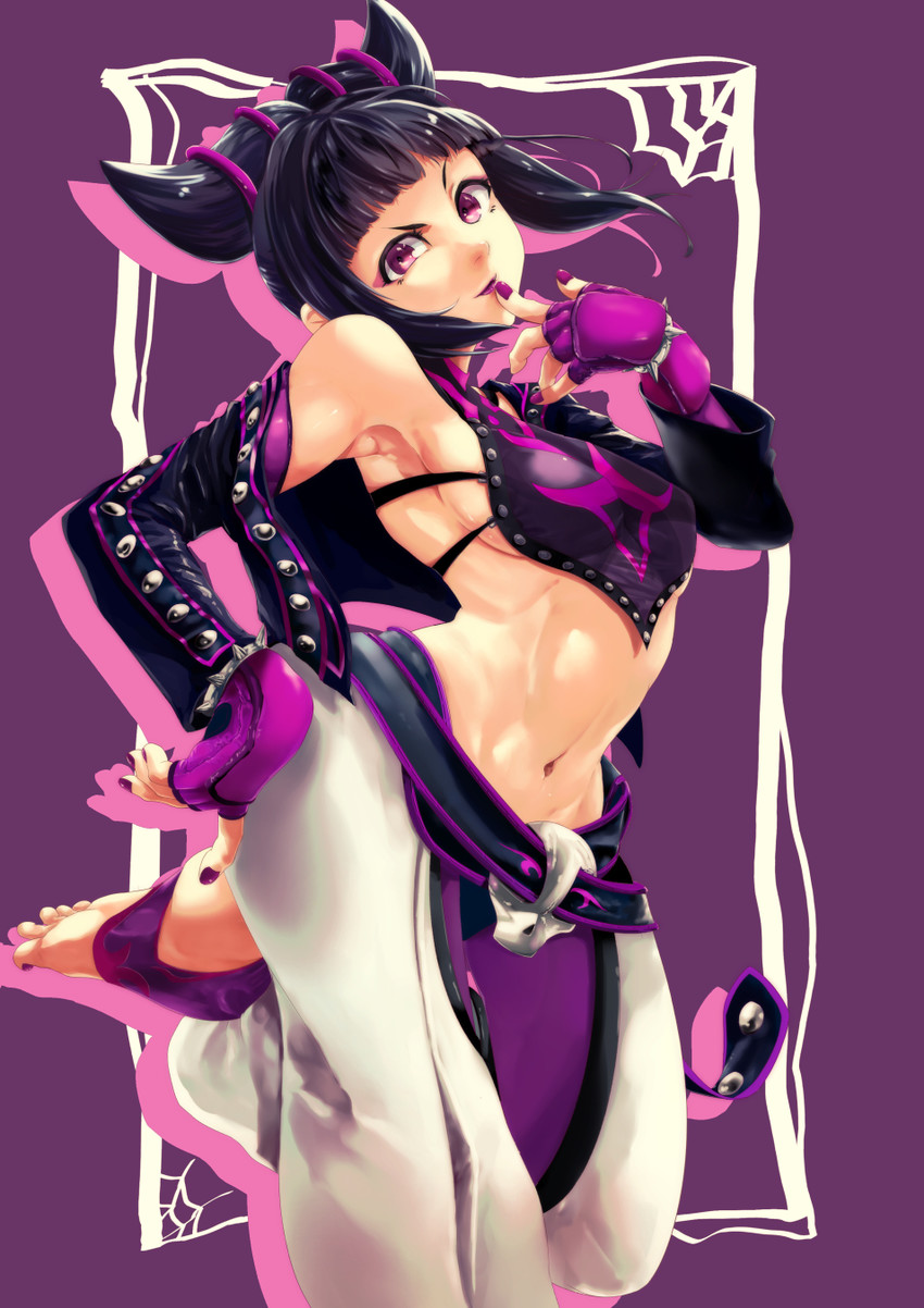 han juri (street fighter and 1 more) drawn by bokkusu