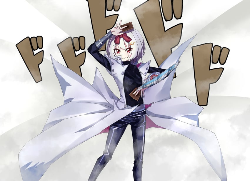 kaiba seto and hermes (azur lane and 1 more) drawn by junkpicture