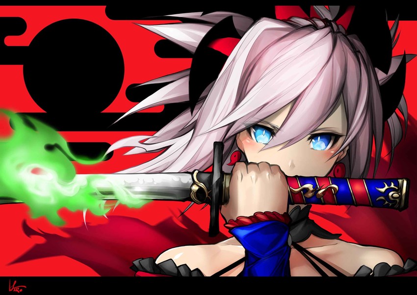 miyamoto musashi (fate and 1 more) drawn by yotaro
