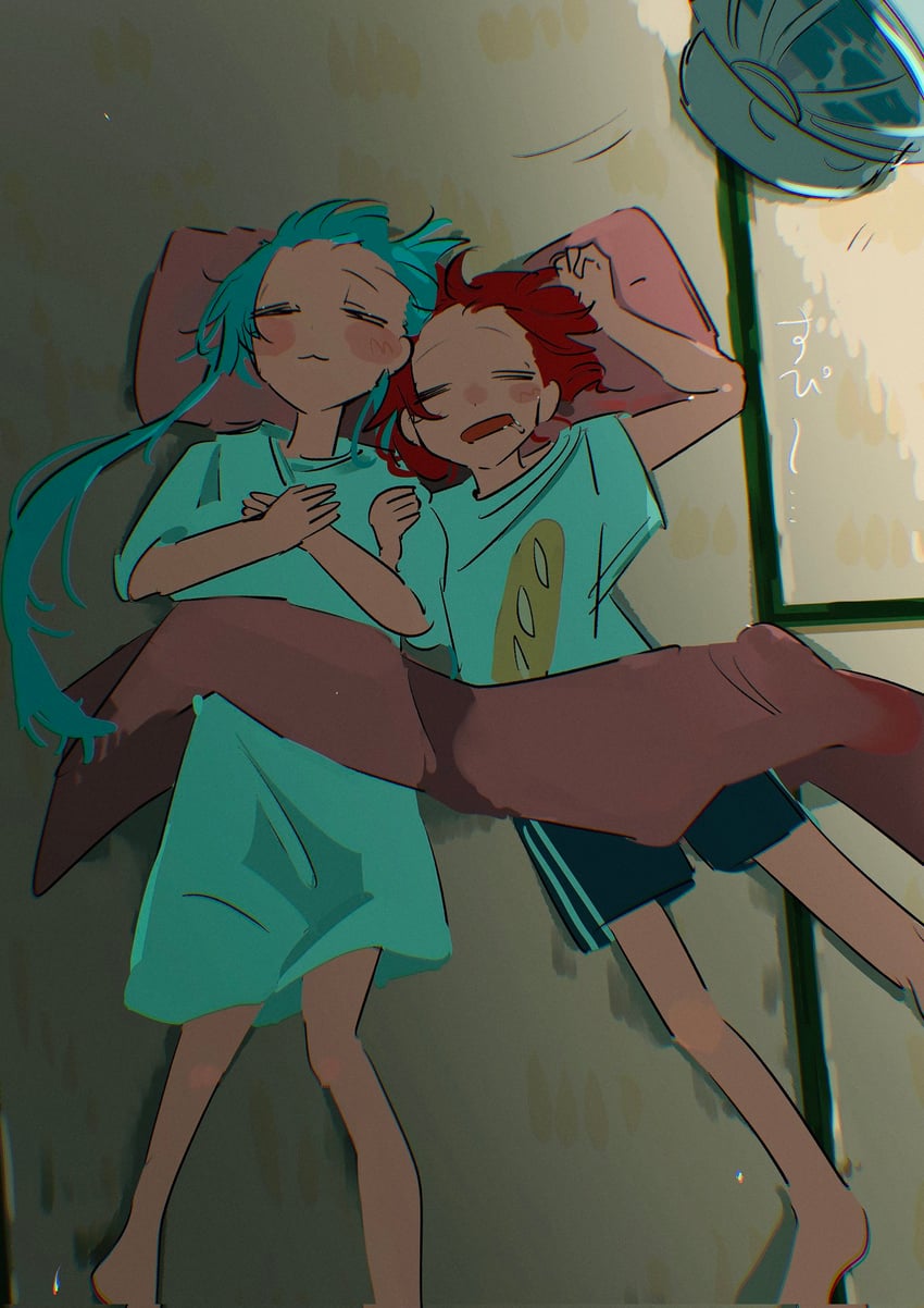 hatsune miku and kasane teto (vocaloid and 1 more) drawn by daitiki_0000