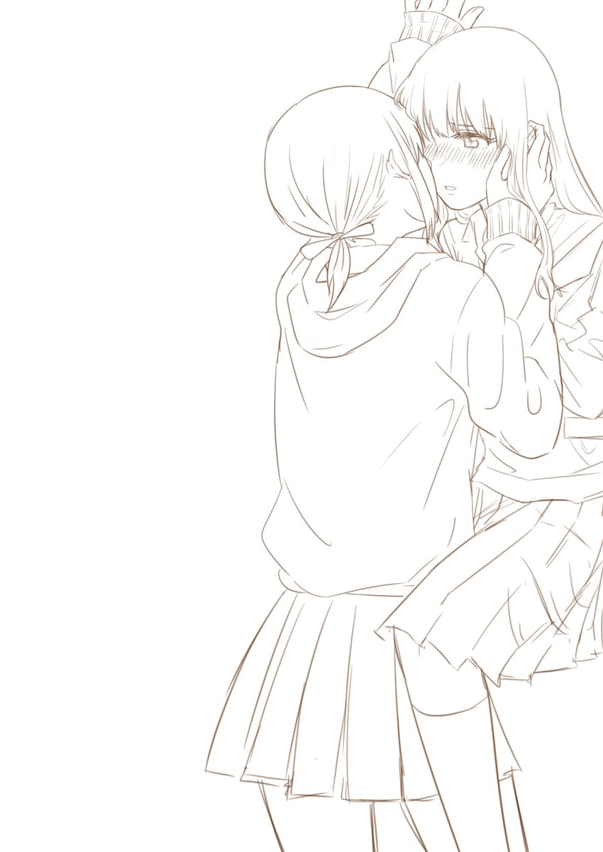 nishikigi chisato and inoue takina (lycoris recoil) drawn by conpay
