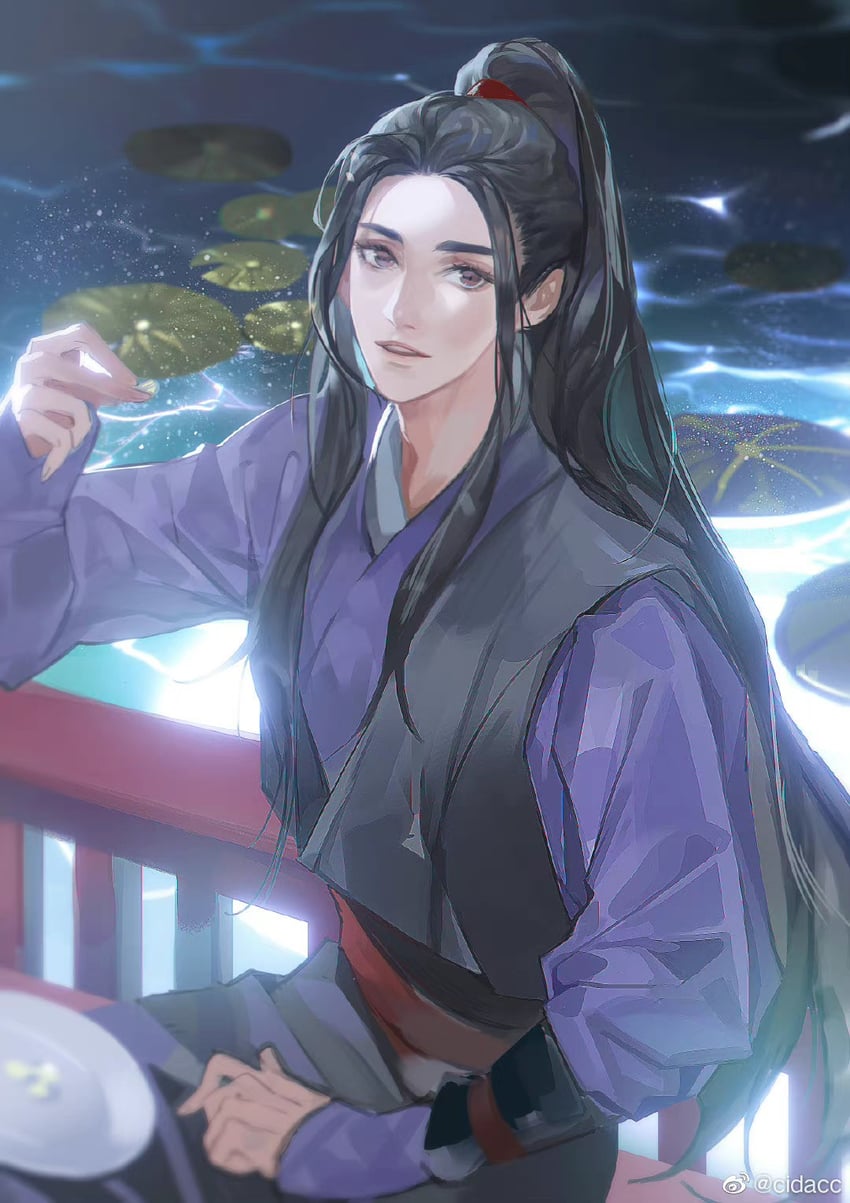 wei wuxian and sean xiao (modao zushi and 1 more) drawn by nourfeiar