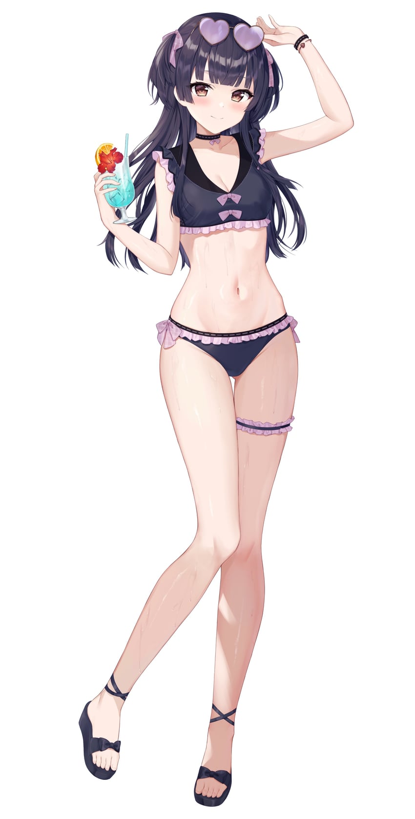 mayuzumi fuyuko (idolmaster and 1 more) drawn by mochiko_(uyu_omochi)