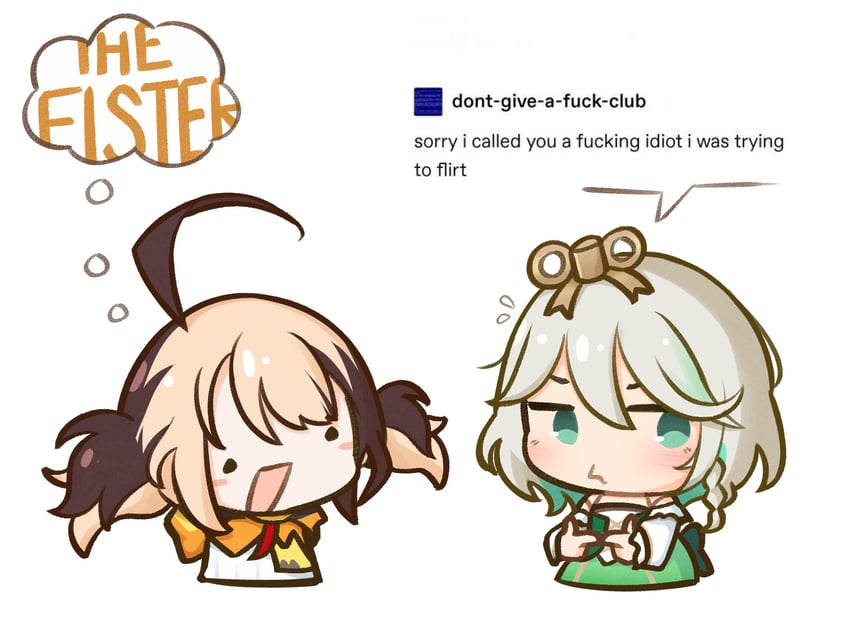 gigi murin and cecilia immergreen (hololive and 2 more) drawn by moon_ldl