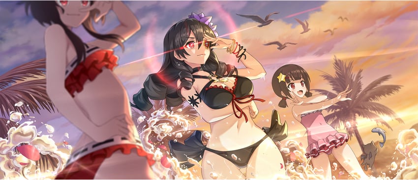 megumin, chomusuke, komekko, and arue (kono subarashii sekai ni shukufuku wo! and 1 more)