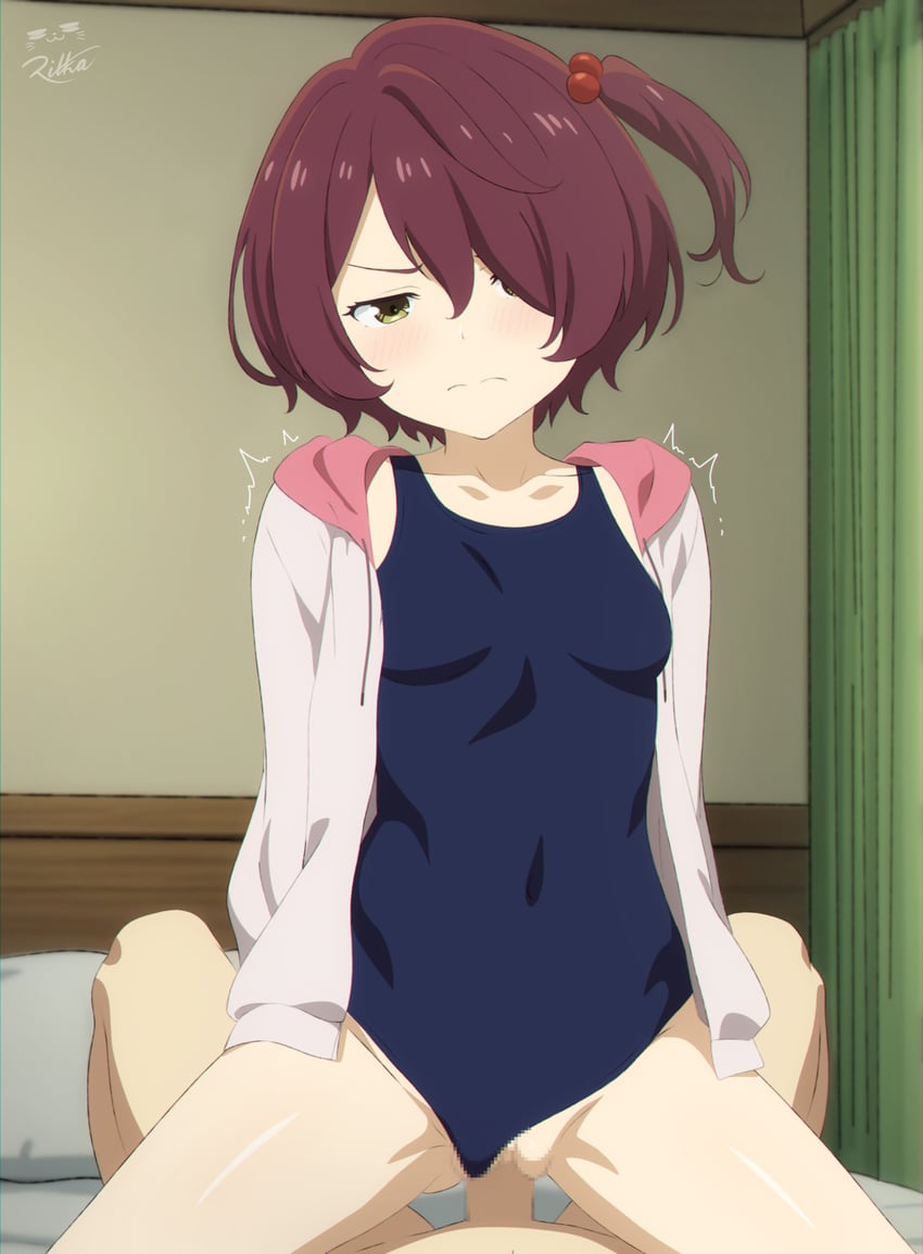komari chika (make heroine ga oo sugiru!) drawn by rikka_(rikkaarts)