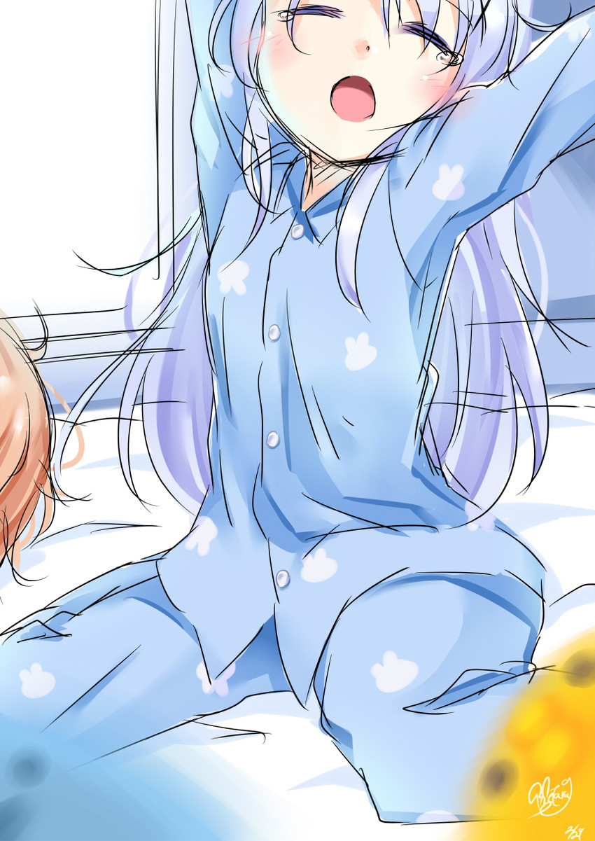 kafuu chino and hoto cocoa (gochuumon wa usagi desu ka?) drawn by hetareeji