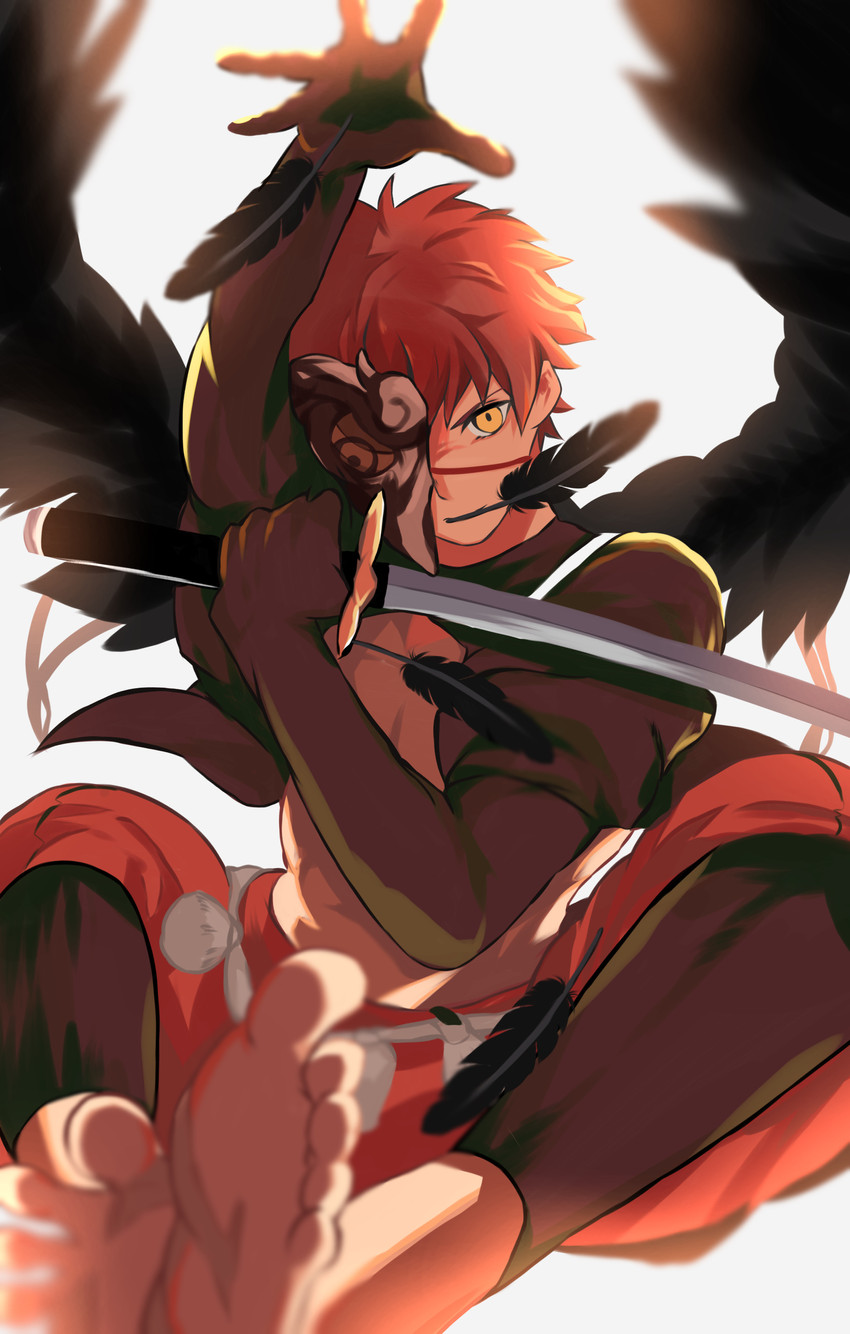 emiya shirou and senji muramasa (fate and 1 more) drawn by kamigokuin
