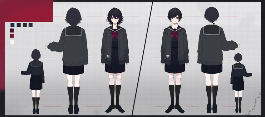 kisaragi ren (vspo! and 1 more) drawn by touzai_(poppin_phl95)