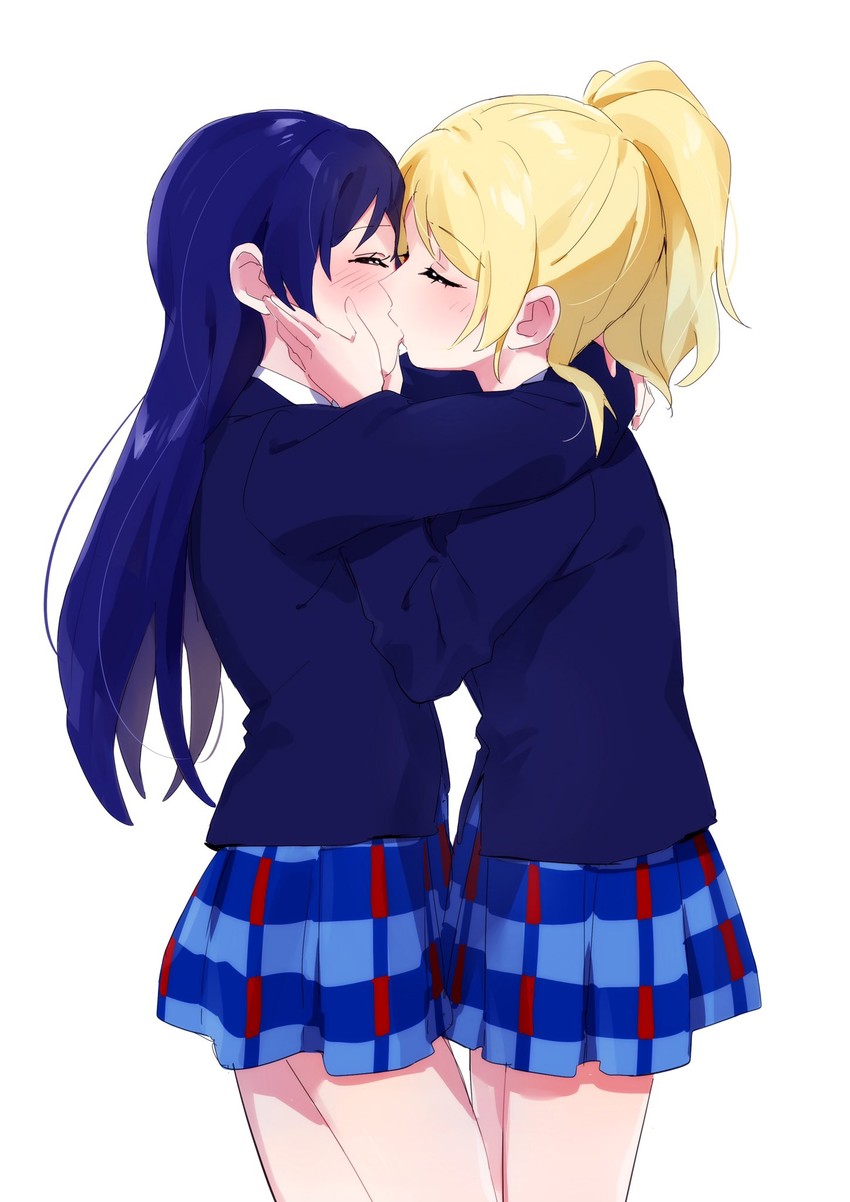 sonoda umi and ayase eli (love live! and 1 more) drawn by nanatsu_no_umi