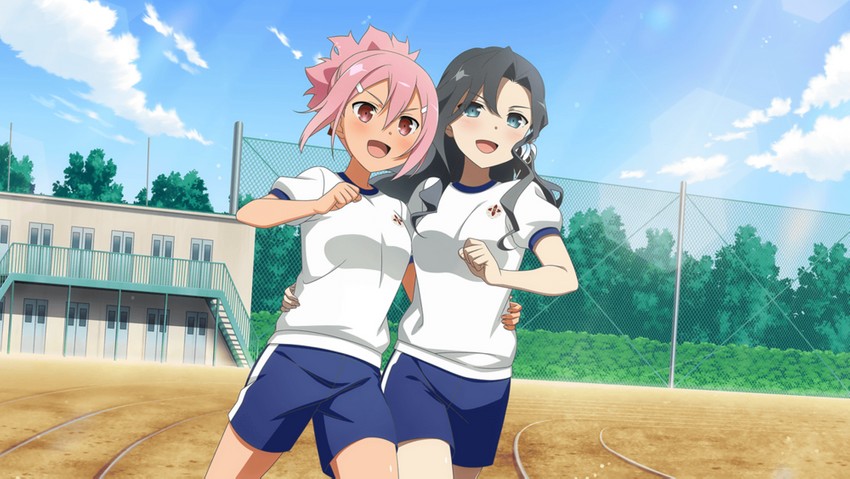 akamine yuuna and miroku renge (yuusha de aru and 2 more)