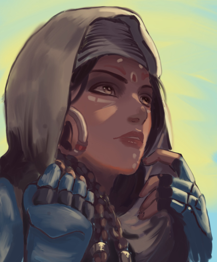 pharah and bedouin pharah (overwatch and 1 more) drawn by long_ai