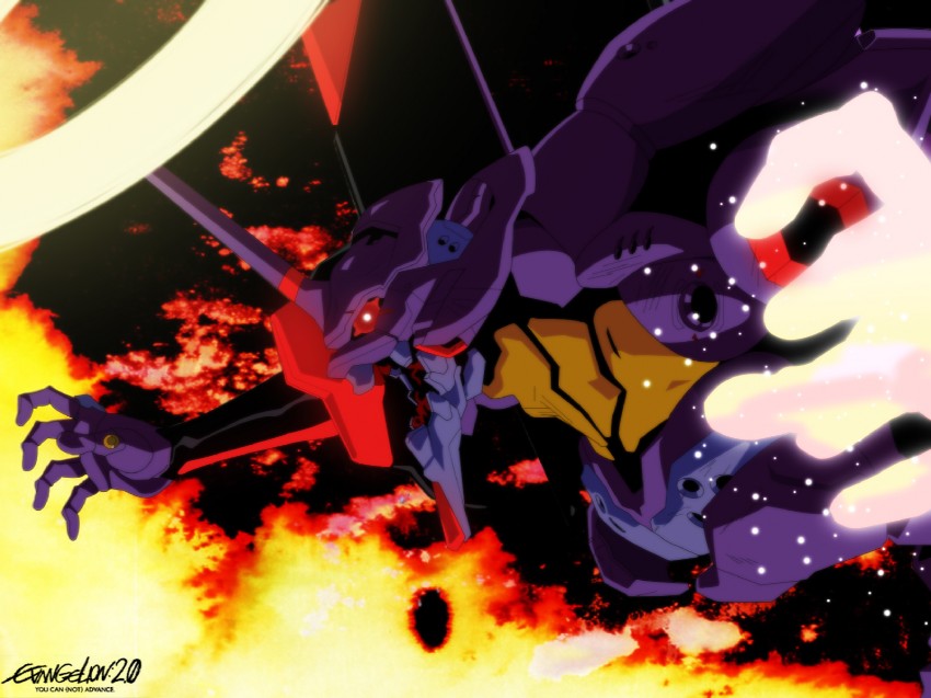 eva 01 (neon genesis evangelion and 2 more) drawn by stiky_finkaz
