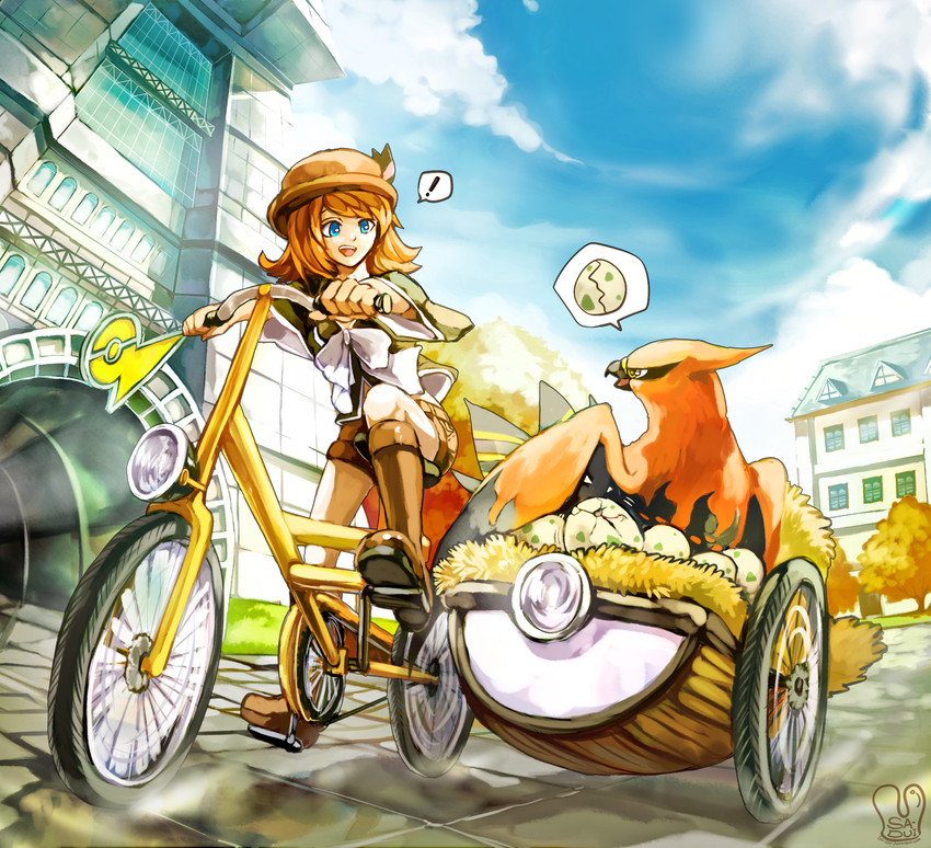 serena and talonflame (pokemon and 1 more) drawn by sa-dui