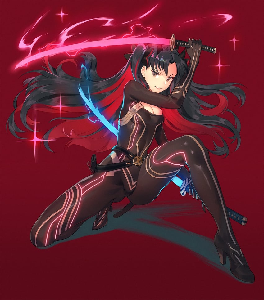 ishtar and space ishtar (fate and 1 more) drawn by mhk_(mechamania)
