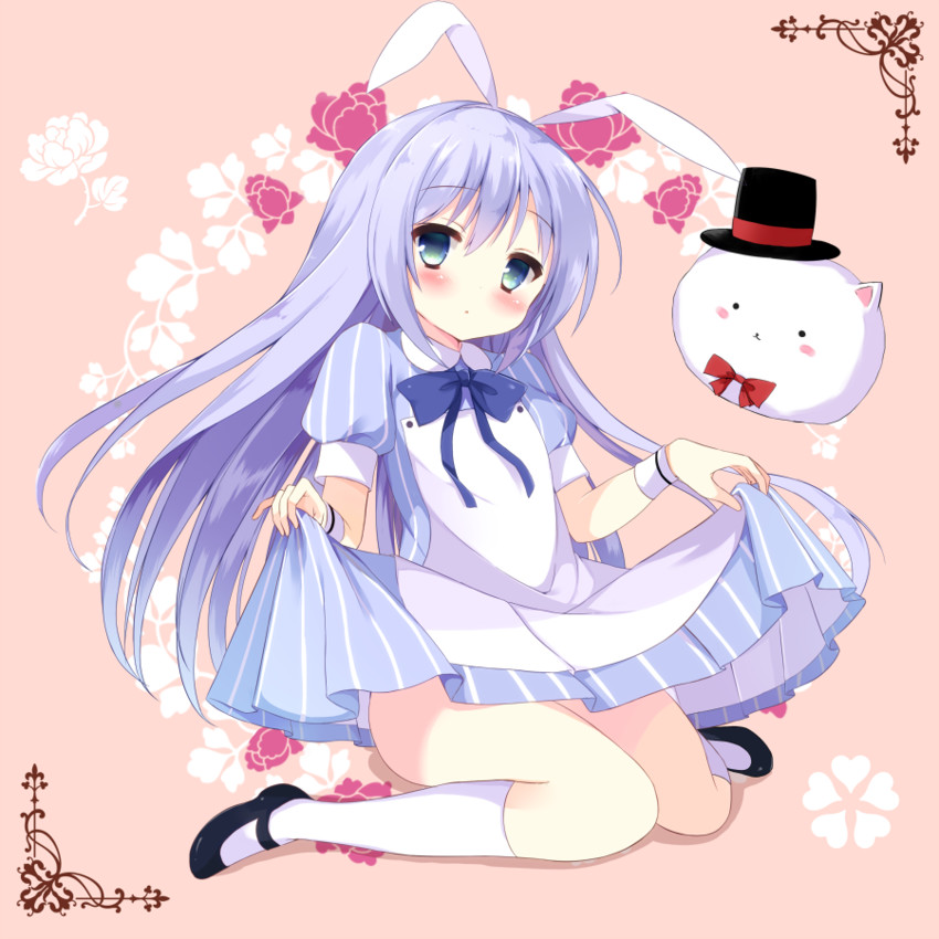 kafuu chino and tippy (gochuumon wa usagi desu ka?) drawn by kujou_danbo