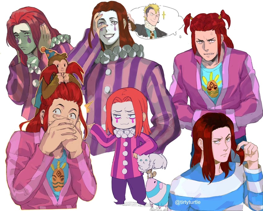 simeon saint and bronco knight (ace attorney and 2 more) drawn by tirtyturtle