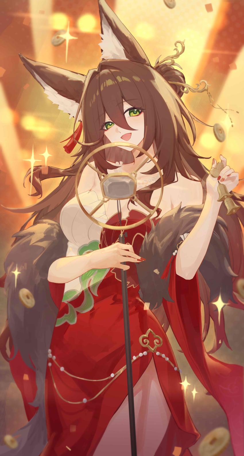tingyun and fugue (honkai and 1 more) drawn by pmg