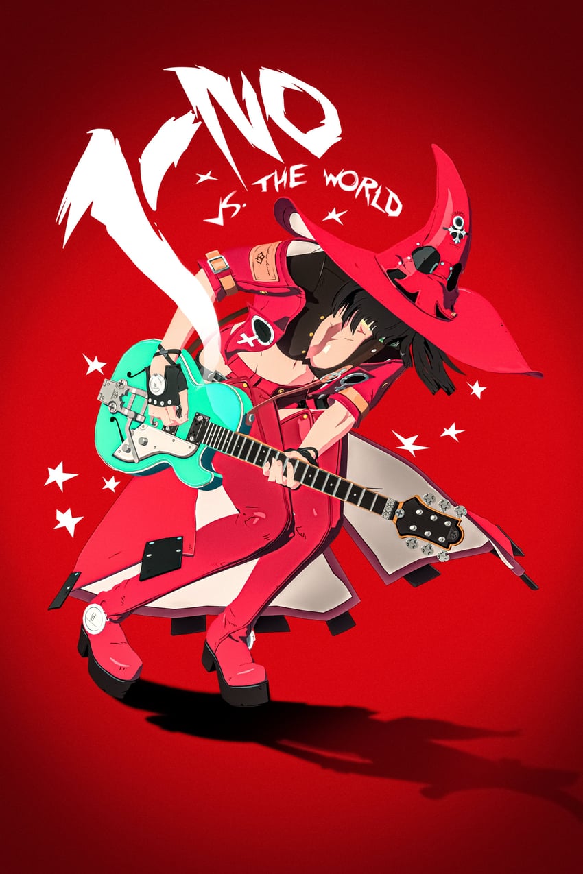i-no (guilty gear and 3 more) drawn by ragunyu
