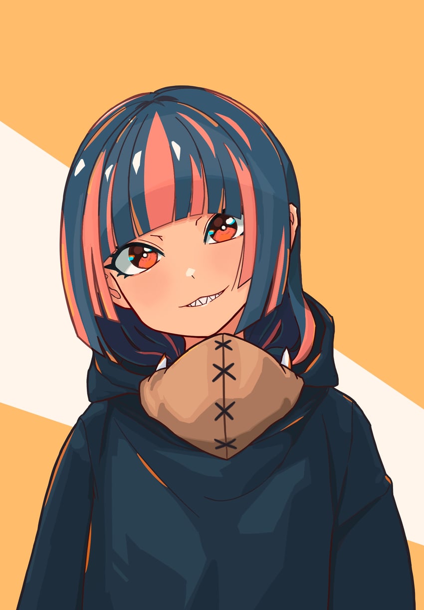 shark kuma-chan (original) drawn by post_(shake_shakepost)