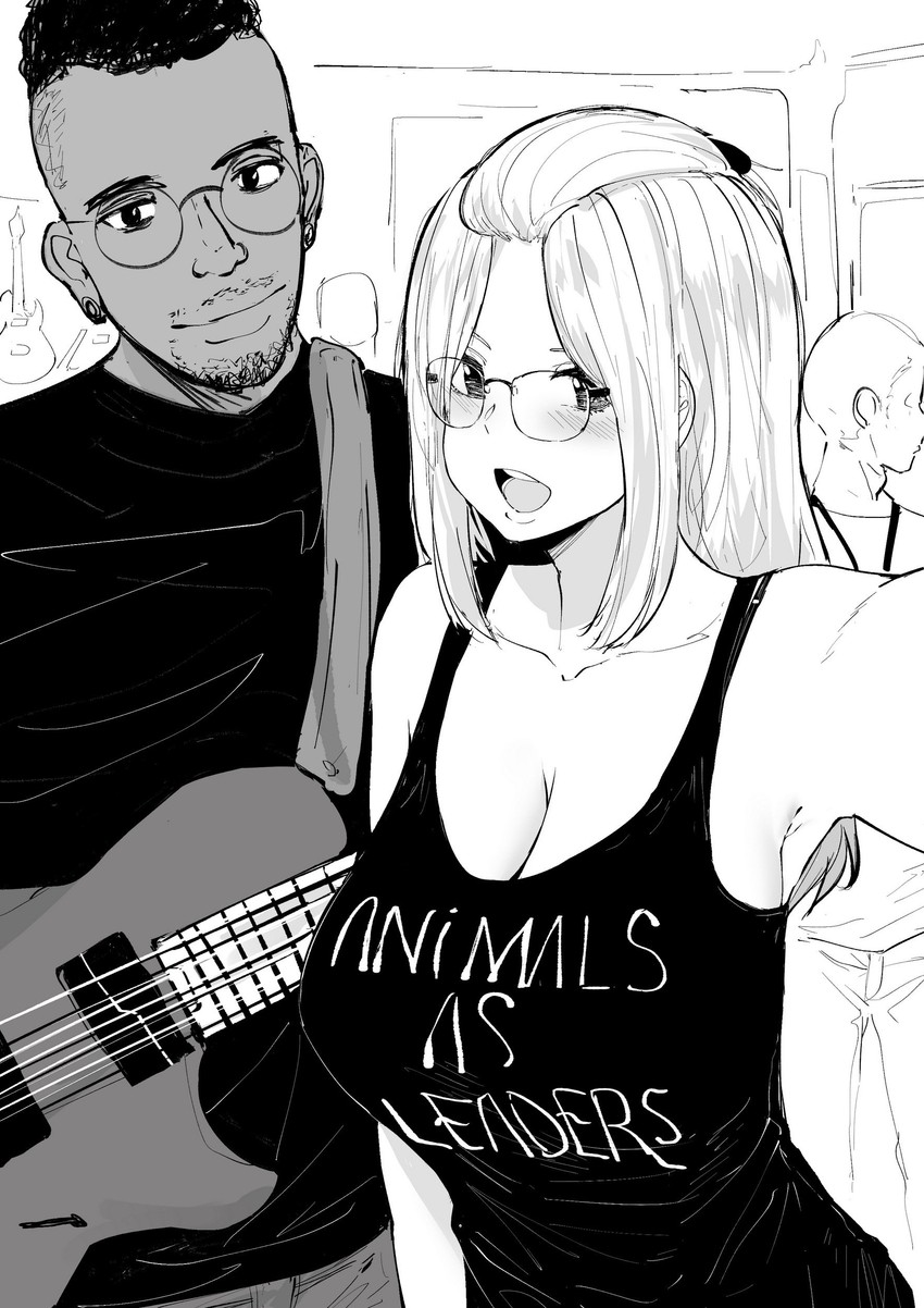 inne sulistya robin and tosin abasi (original and 1 more) drawn by norman_maggot