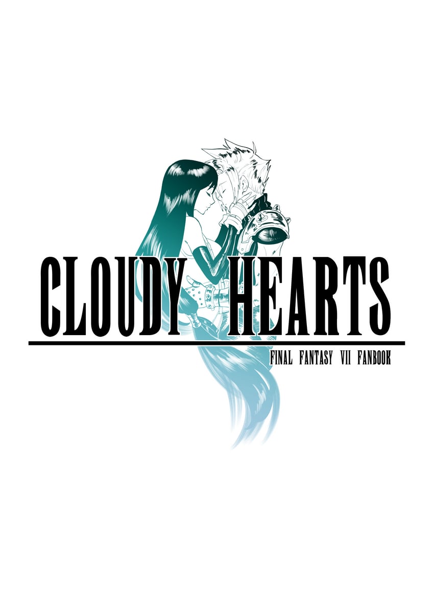 tifa lockhart and cloud strife (final fantasy and 1 more) drawn by aarokira
