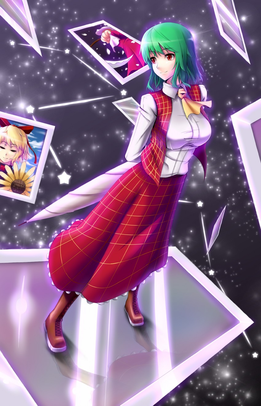 kazami yuuka, medicine melancholy, and elly (touhou) drawn by gayprince