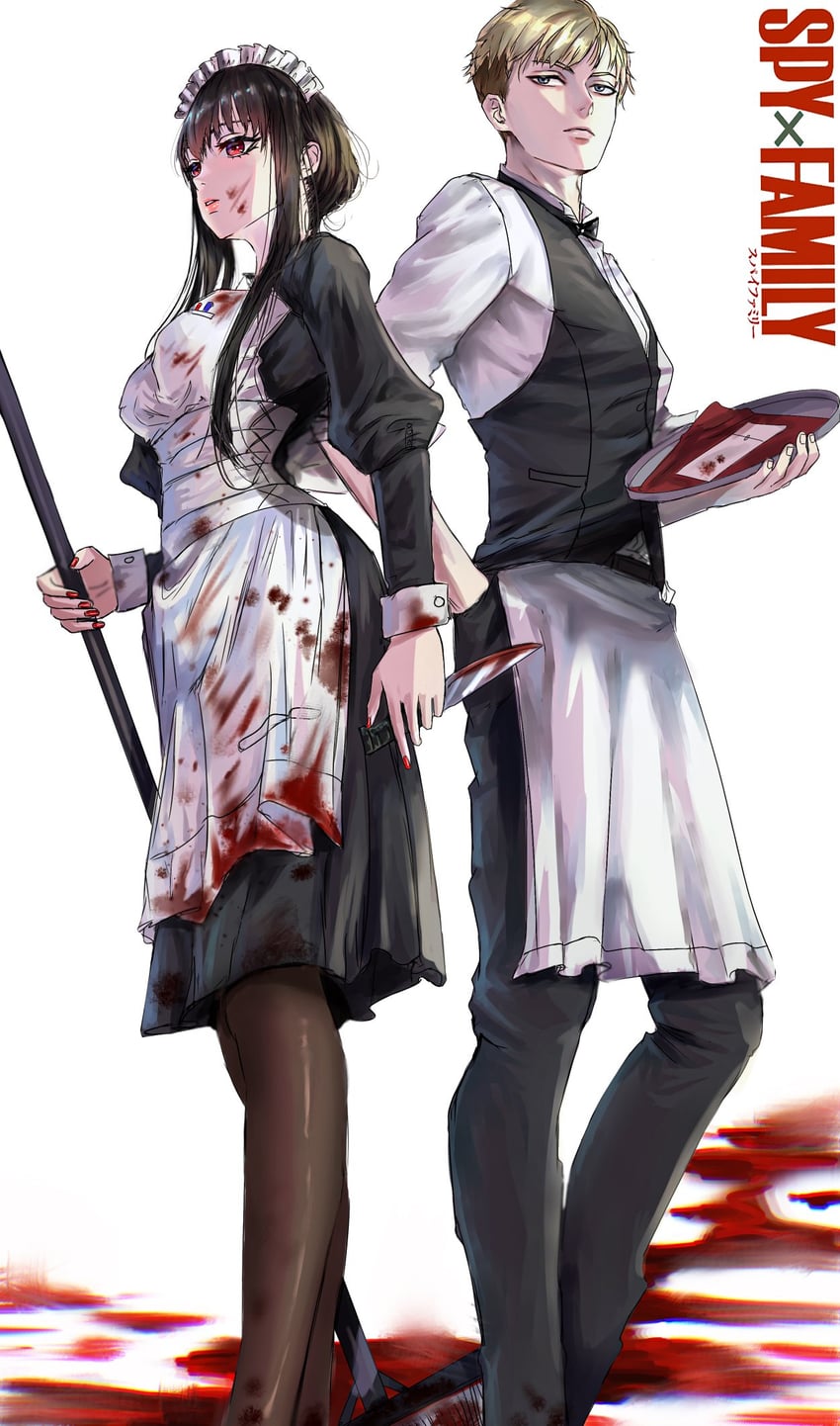 yor briar and twilight (spy x family) drawn by henoopd