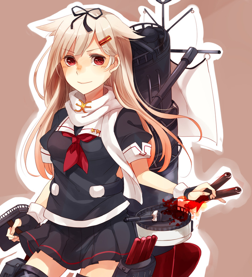 yuudachi and yuudachi kai ni (kantai collection) drawn by mohuta1203