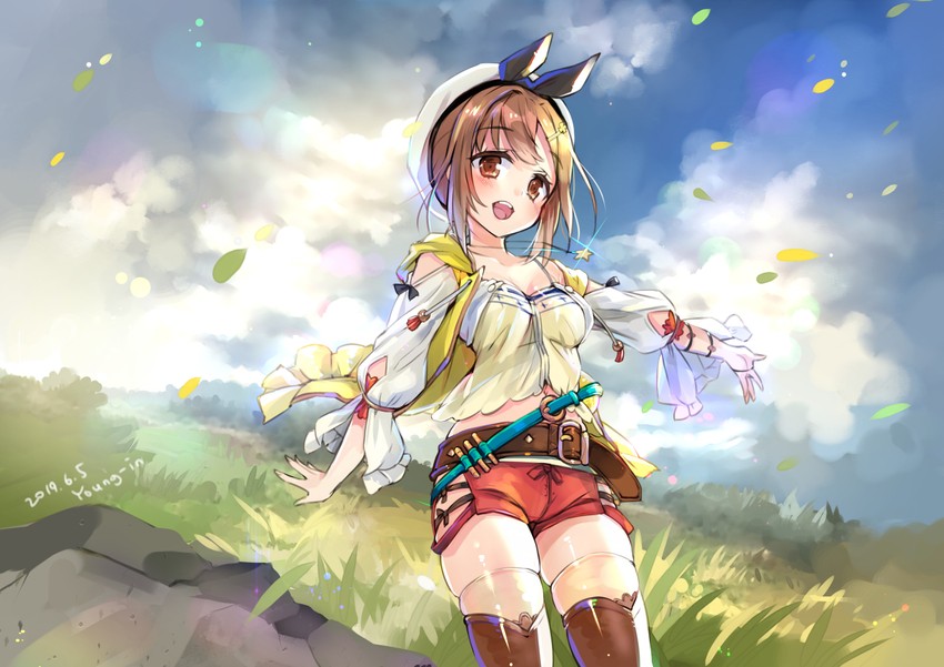reisalin stout (atelier and 2 more) drawn by jin_young-in
