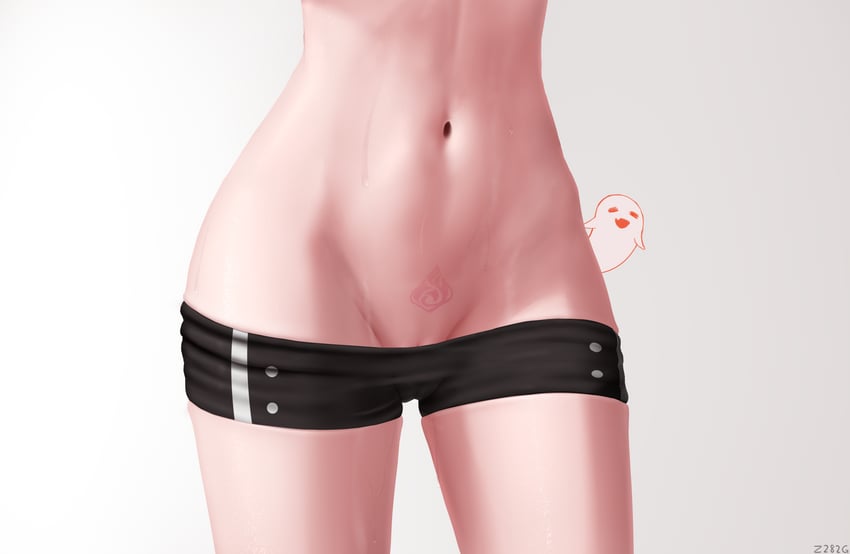 hu tao and boo tao (genshin impact) drawn by z282g