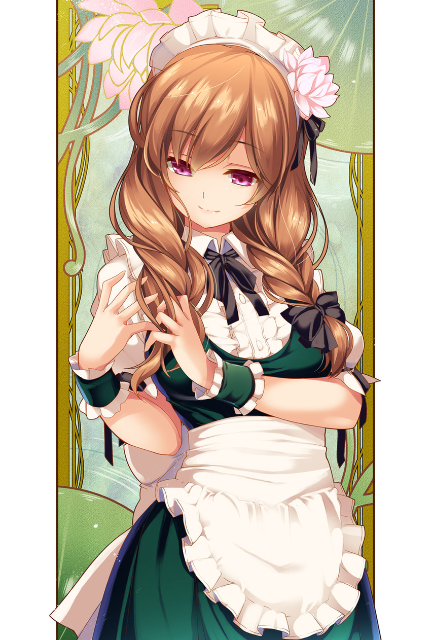 ooonibasu (flower knight girl) drawn by monety