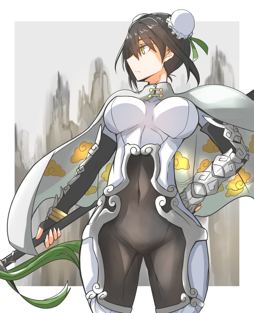 qin liangyu (fate and 1 more) drawn by gin_moku