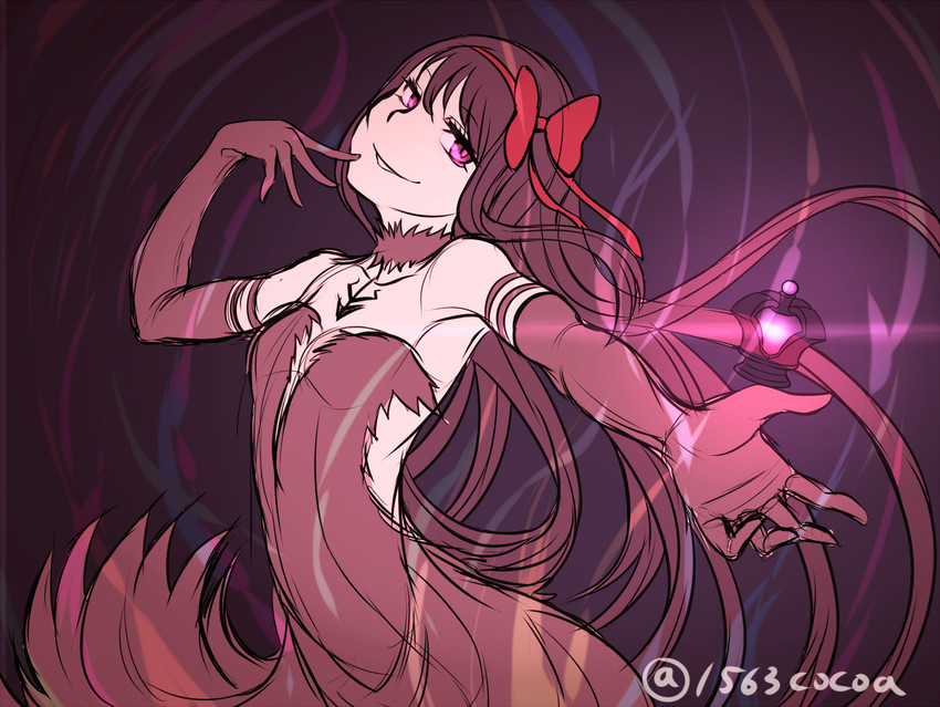 akemi homura and akuma homura (mahou shoujo madoka magica and 1 more) drawn by kiiro_(cocoa080)