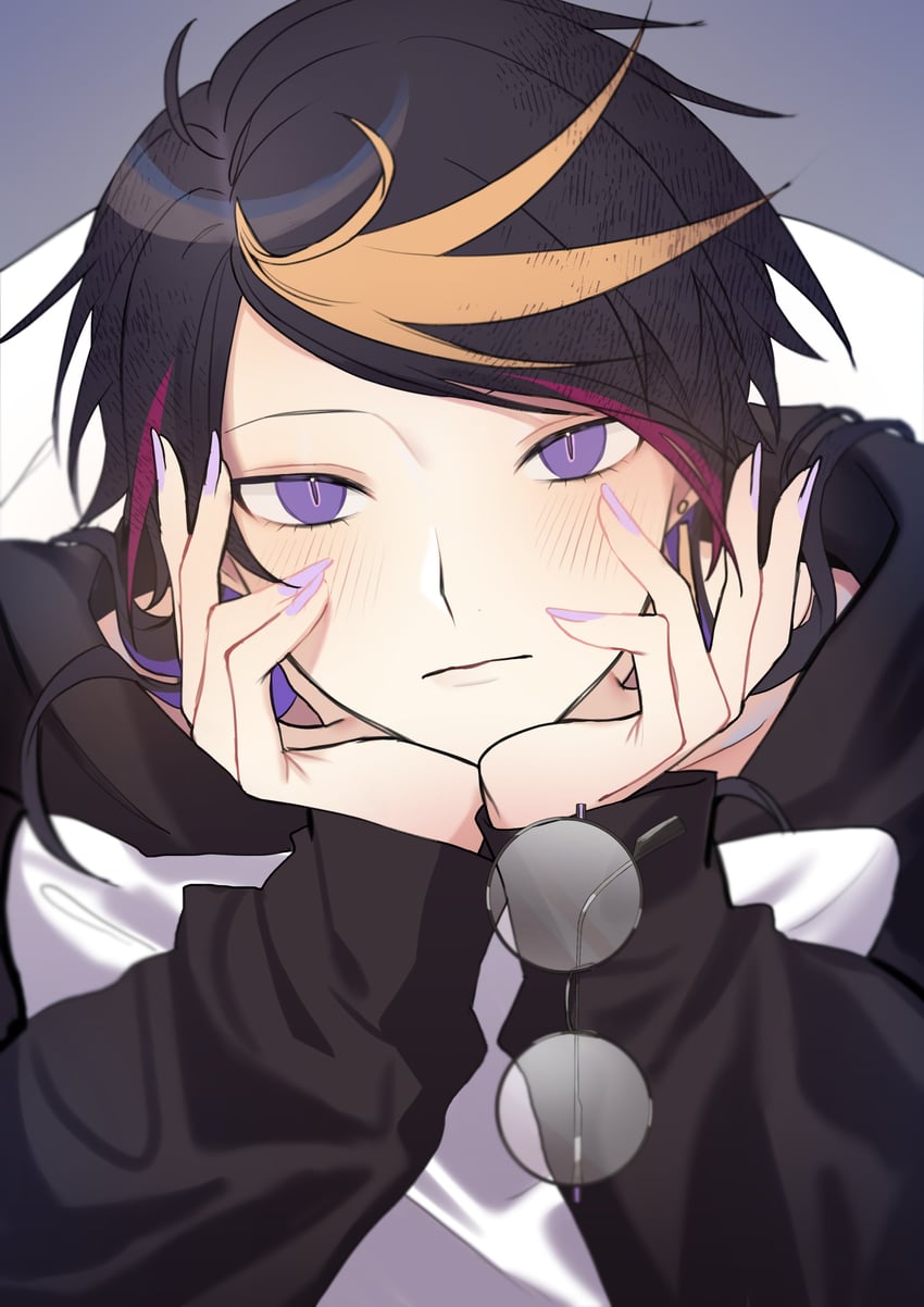 shu yamino (nijisanji and 1 more) drawn by cc_(cc_2_)
