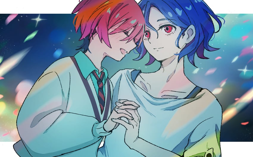 amate yuzuriha and shuji ito (gundam and 1 more) drawn by bhachi88888888