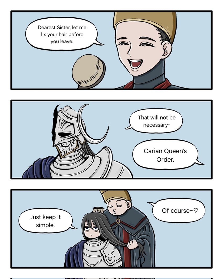 rennala queen of the full moon and rellana twin moon knight (elden ring and 1 more) drawn by jowan_tarts