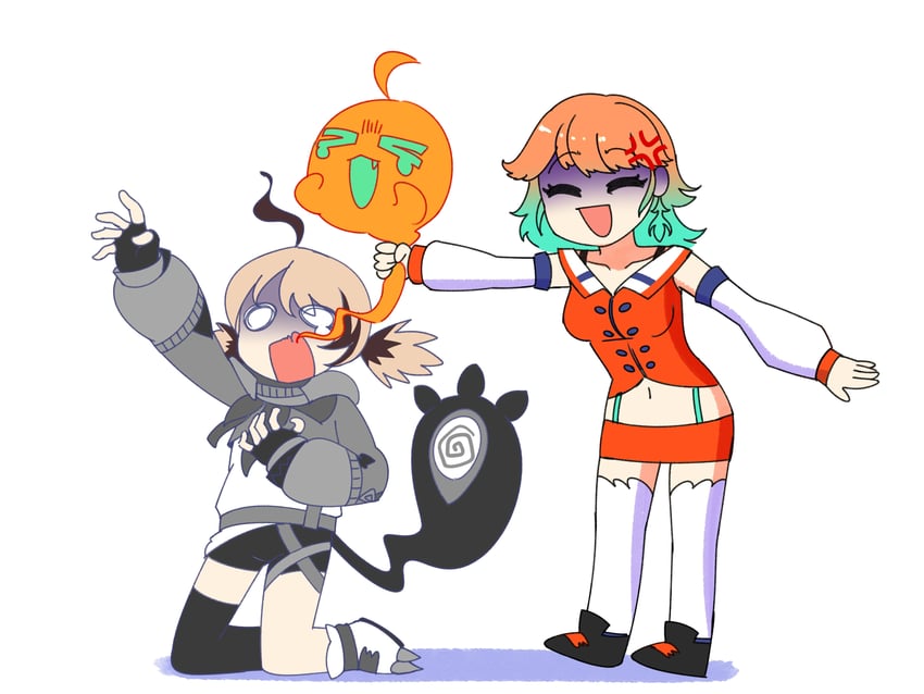 takanashi kiara and gigi murin (hololive and 1 more) drawn by edialex