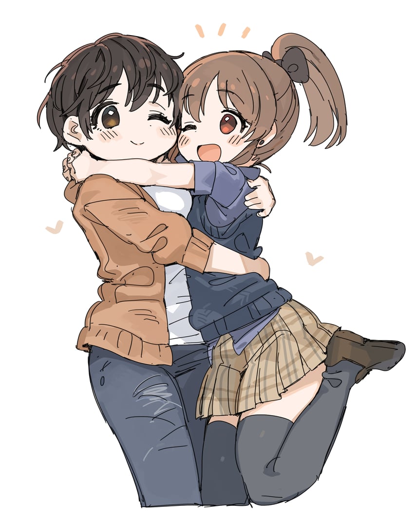 oikawa shizuku and hori yuko (idolmaster and 1 more) drawn by spawnfoxy
