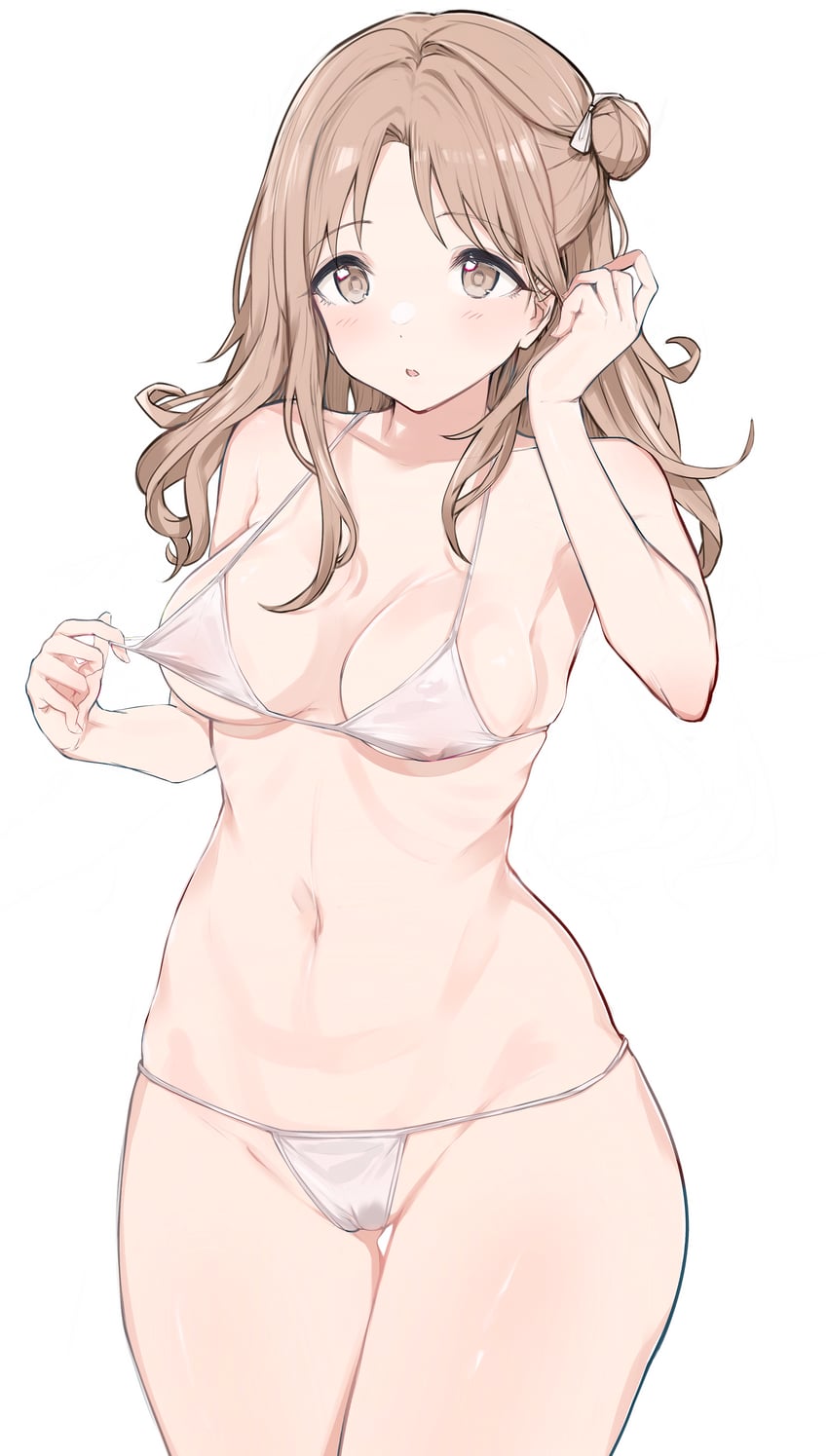 ichikawa hinana (idolmaster and 1 more) drawn by karya