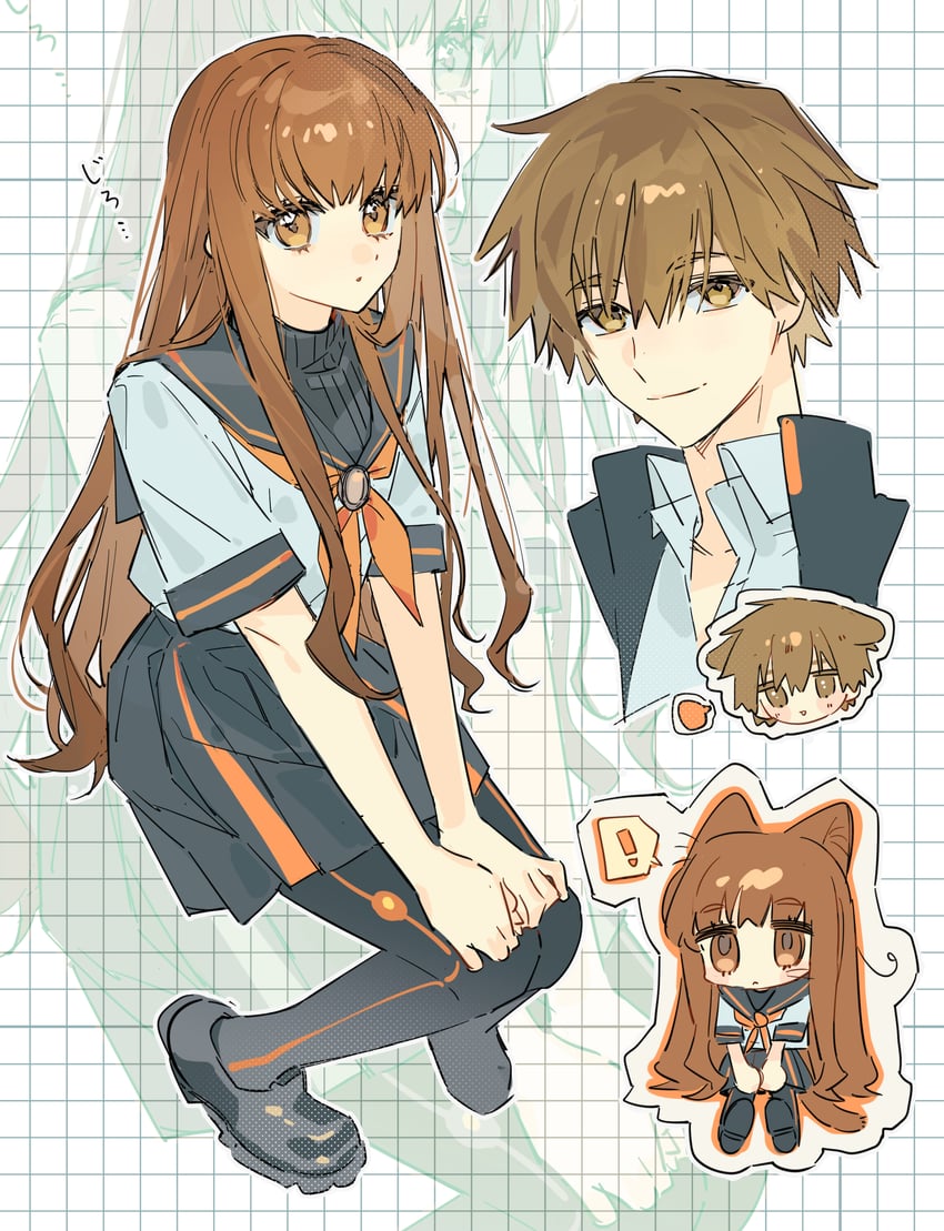 kishinami hakuno (fate and 1 more) drawn by keita_kg85